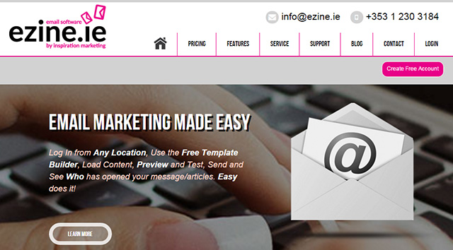 Email Marketing Software www.ezine.ie|Inspiration Marketing
