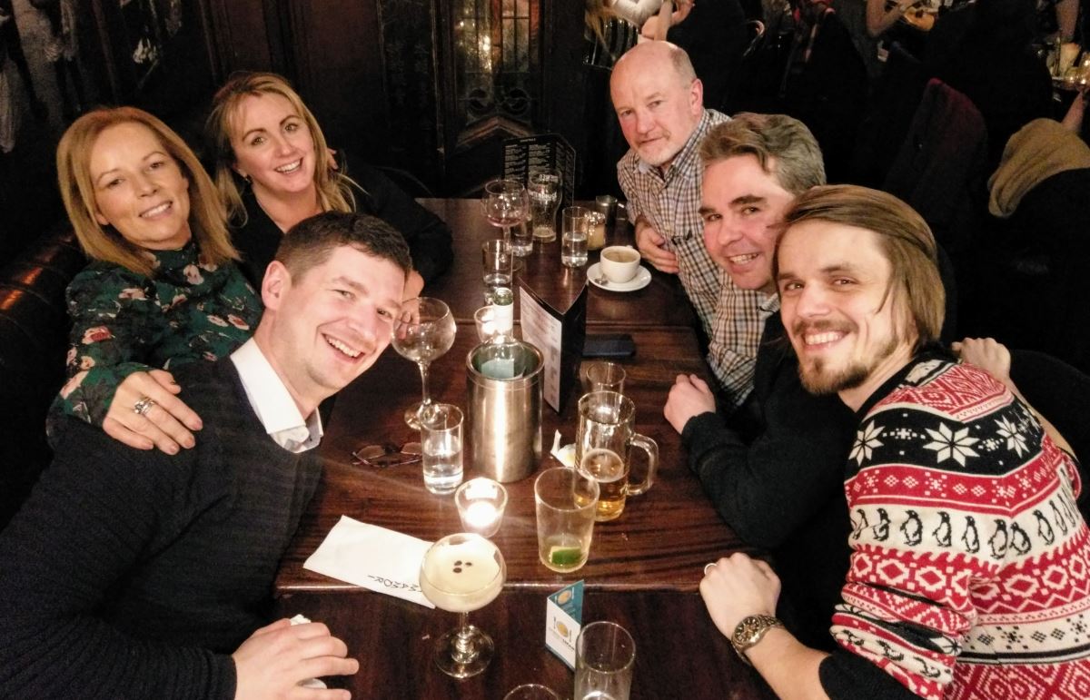 inspiraiton marketing christmas night out